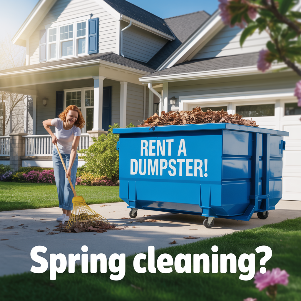 spring cleaning tips for homeowners | hometown... Spring Cleaning? Here’s Why Renting A Dumpster Helps